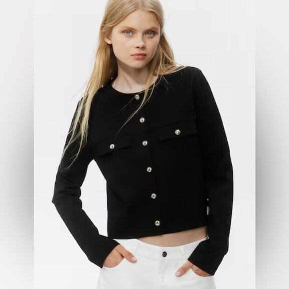 NWT H&M Jersey Cardigan - Picture 1 of 4